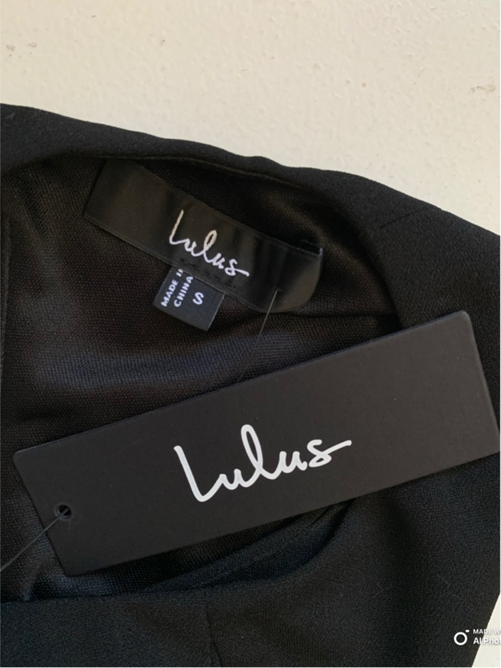 Lulus Small Alluring Perfection Black Mesh Cutout Backless Jumpsuit NWT Formal - Picture 11 of 17